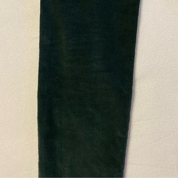 Lucky Brand Corduroy Jeans Ava Skinny Mid-rise Dark Green - Picture 9 of 15